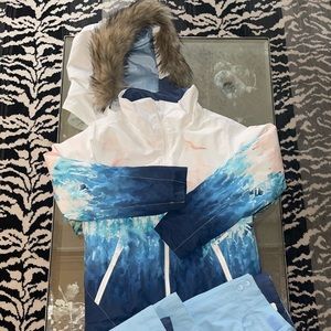 PreOwned Roxy Girls American Pie SE Snowboard Jacket. Sz12/Lrg.